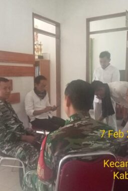 Ka SPKT Polsek Cibeber Polres Lebak Bersama Anggota Laksanakan Patroli Antisipasi Adanya Gangguan Kamtibmas 