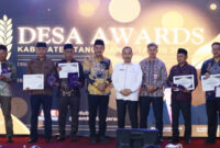 Panerima Penghargaan Desa Awards Pemkab Tangerang Tahun 2024 ( Foto : Isimewa )