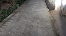 Tampak Jalan Yang Baru Di Bangun ( Foto : Arsip Portalmca )