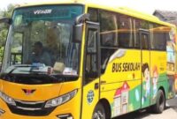 Ilustrasi Bus Sekolah Gratis ( Foto : Istimewa )