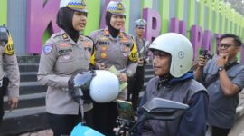 AKP Riska, Saat Melaksanakan Operasi Maung Keselamatan 2025 ( Foto : Istimewa )