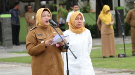 Wakil Bupati Tangerang, Pimpin Apel Pertama, Intan Nurul Hikmah ( Foto : Istimewa )
