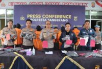 Press Conferense, Pelaku Kejahatan 3C
( Foto : Istimewa )