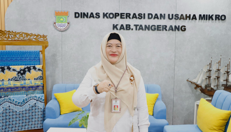 Kepala Diskum, Kabupaten Tangerang, Anna Ratna Maemunah ( Foto : Istimewa )