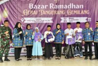 Wabup Intan, Buka Bazar ( Foto : Istimewa )