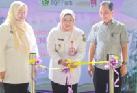 Wabup, Intan Nurul Hikmah Resmikan, Garden Library ( Foto : Istimewa )