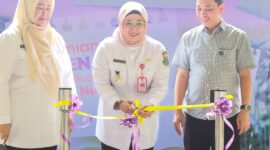 Wabup, Intan Nurul Hikmah Resmikan, Garden Library ( Foto : Istimewa )